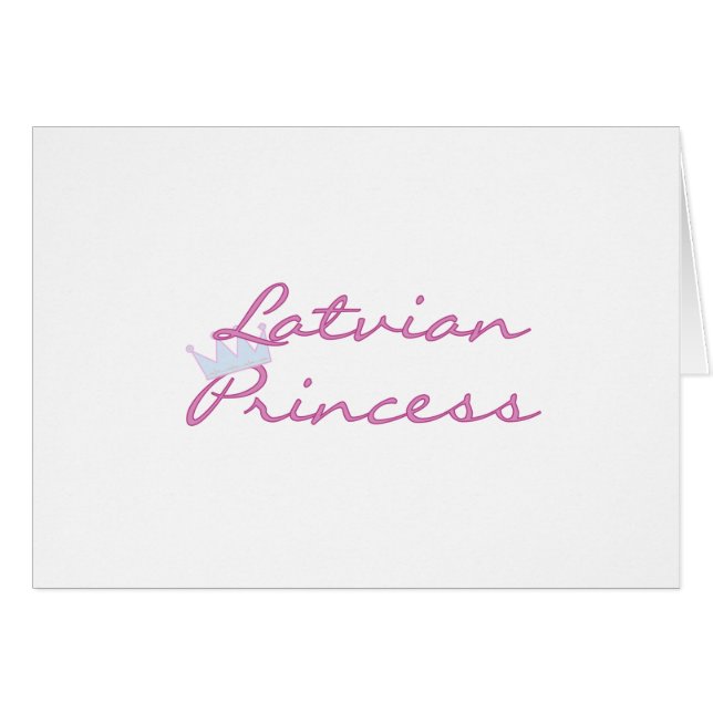 Princesse letton (Devant horizontal)