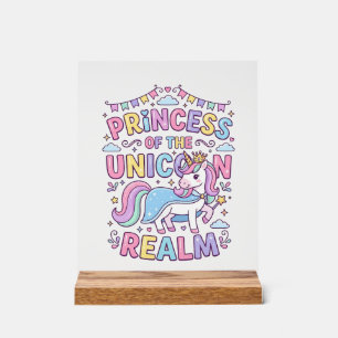 Princesse Licorne du Royaume Licorne Charmant POD