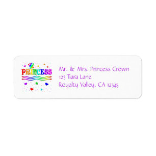 Princesse mignonne Tiara d'arc-en-ciel de clipart