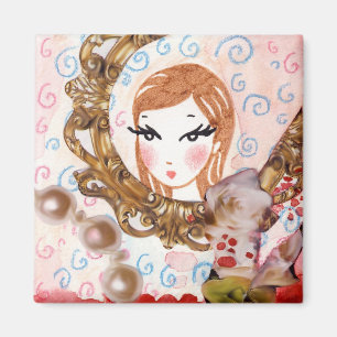 Princesse Portrait Magnet