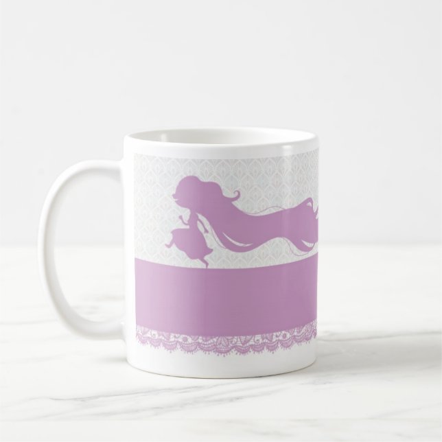 Princesse Rapunzel Mug (Gauche)
