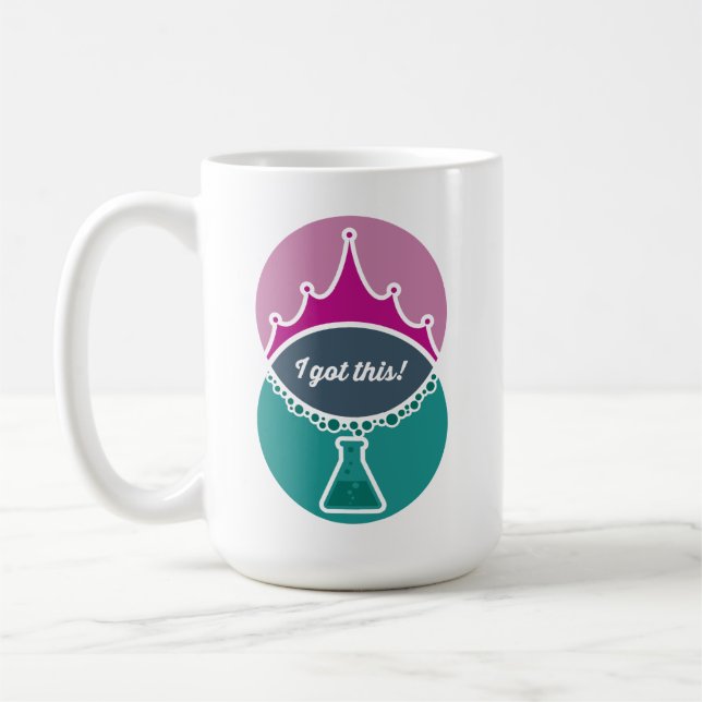Princesse scientifique (Muted) Mug (Gauche)