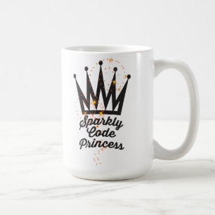 Princesse scintillante Mug de code
