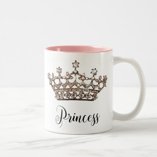 "Princesse" Tiara Mug (Droit)