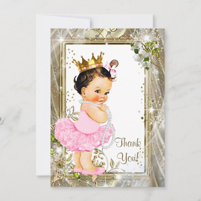 Princesse Tutu Baby shower Merci (Devant)