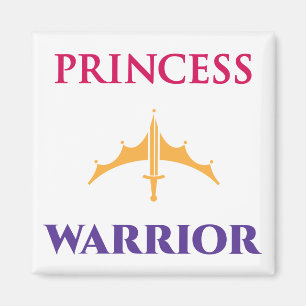 Princesse Warrior Magnet