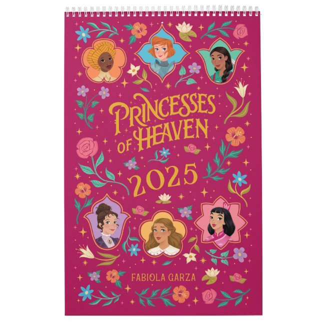 Princesses of Heaven™ Customizable Calendar (Cover)