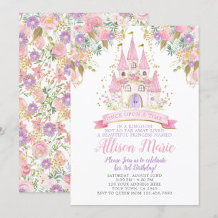 Princess's Birthday Invitation