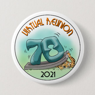 Princeton '78 43rd Reunion logo 3" button