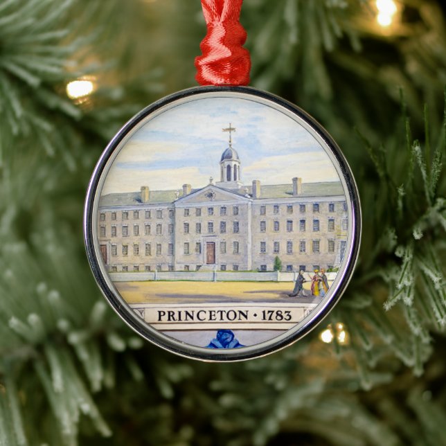Princeton Congress - 1783 Metal Ornament (Tree)