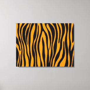 Princeton Orange Zebra Print
