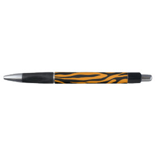 Princeton Orange Zebra Print Pen