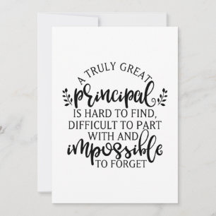 Principal Appreciation Day Ideas Holiday Card