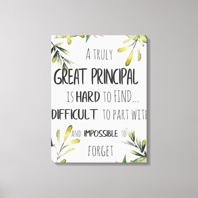 Principal Appreciation Gift Principal Office decor (Front)
