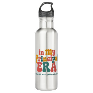 Principal Gifts in My Principal Era Back To School 710 Ml Water Bottle