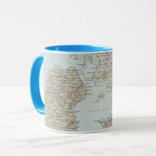 Principal Highroads of the British Isles Mug