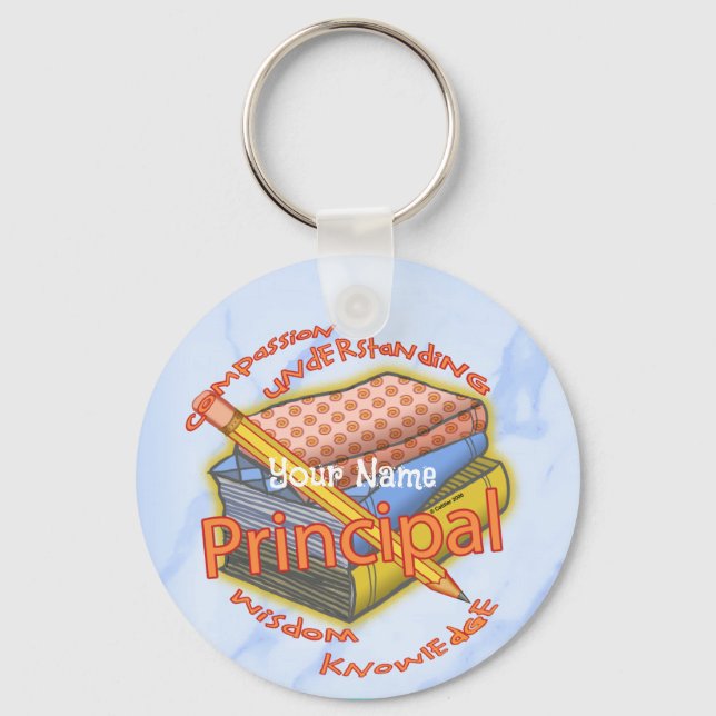 Principal Motto Keychain (Front)