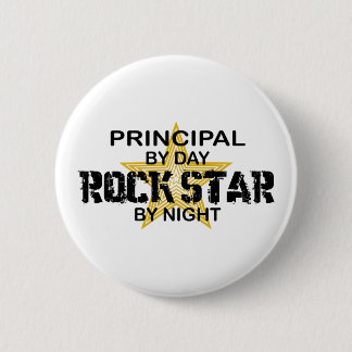 Principal Rock Star by Night 2 Inch Round Button