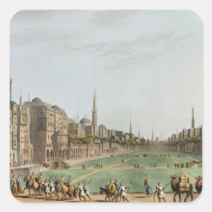 Principal Square in Grand Cairo, with Murad Bey's Sticker