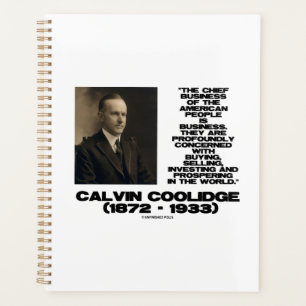 Principale entreprise du peuple américain Coolidge