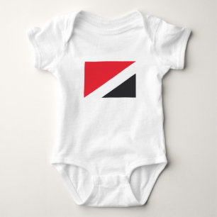 Principality of Sealand Flag Baby Bodysuit