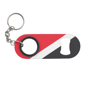 Principality of Sealand Flag Keychain Bottle Opener