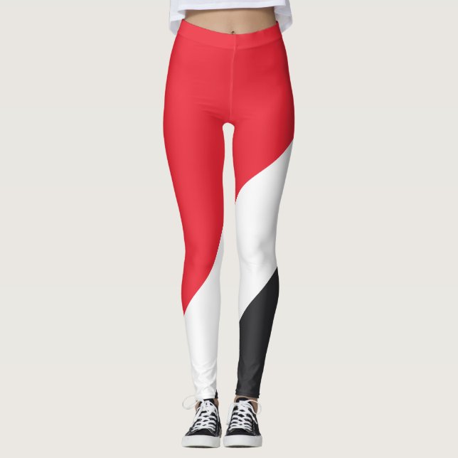 Principality of Sealand Flag Leggings (Front)