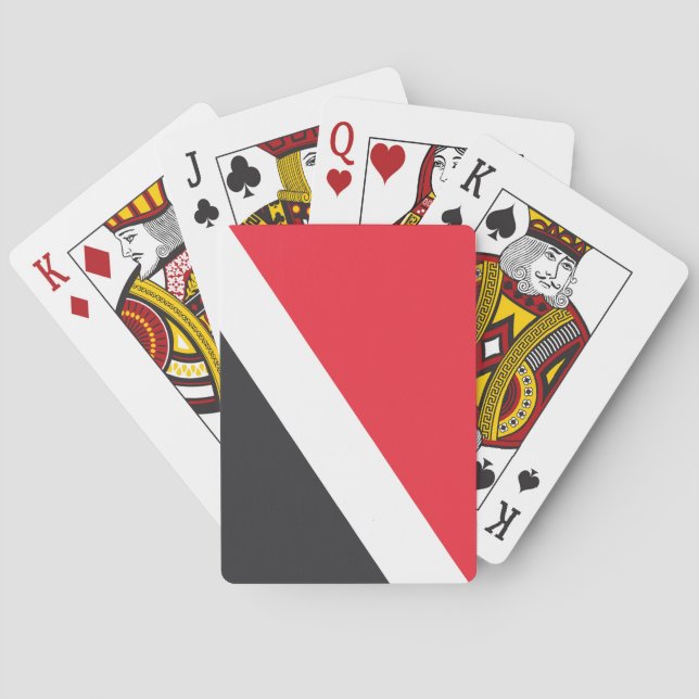 Principality of Sealand Flag Playing Cards (Back)