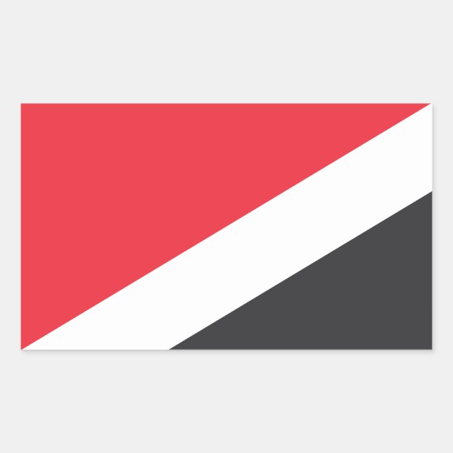 Principality of Sealand Flag Sticker (Front)