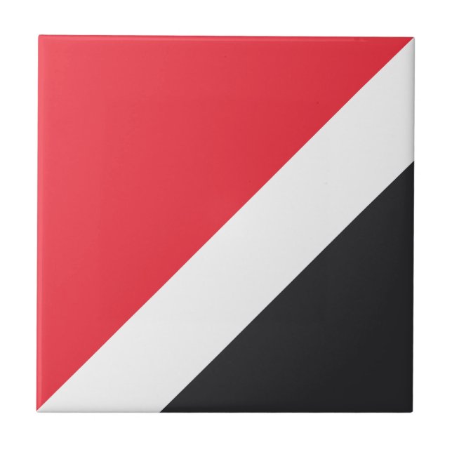 Principality of Sealand Flag Tile (Front)