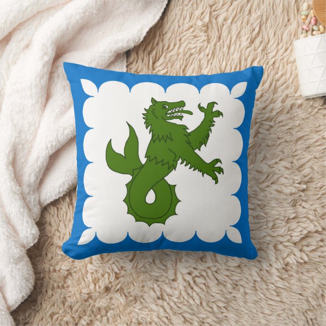 Principality of the Mists Throw Pillow (Blanket)