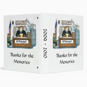 Principal's Memory Book Binder