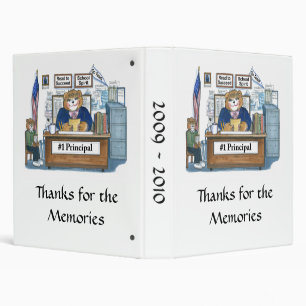 Principal's Memory Book Binder