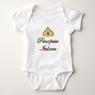 Principessa Italiana (Italian Princess) Baby Bodysuit