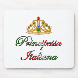 Principessa Italiana (Italian Princess) Mouse Pad