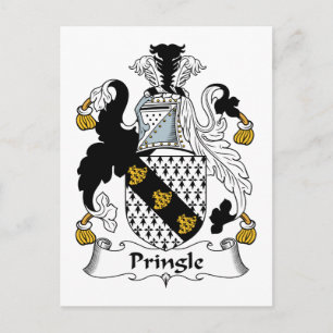 Pringle Family Crest Postcard
