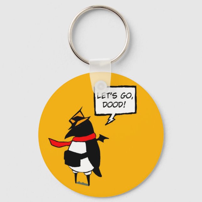 Prinny Esc keychain (Front)