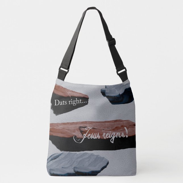 Print-all-over Tote Bags: Stone's Throw (Front)