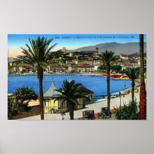 Print - Cannes, La Croisette