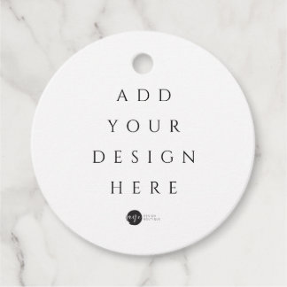Print Custom Favour Tags Double-sided 2"