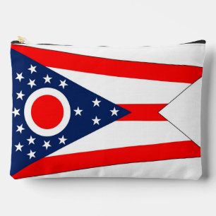 Print Cut Sac à coudre avec le drapeau de l'Ohio,