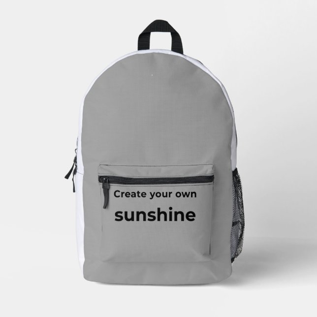 Print cut sew bag  (Front)