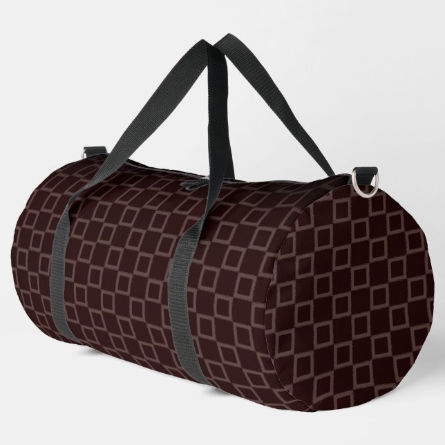 Print Cut Sew Bag brown chocolate caffee design (Left Corner)