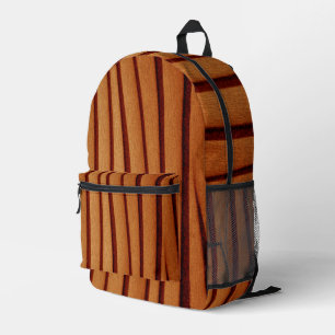Print Cut Sew Bag Burnt Rustic Orange