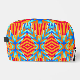 Print Cut Sew Bag, Cute multicolor classic pattern Dopp Kit