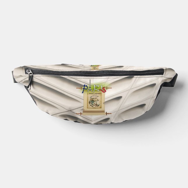 Print Cut Sew Bag Paris France    (Lay Down)