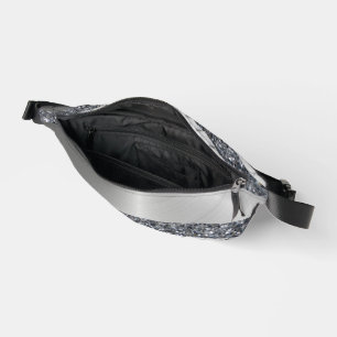 Print Cut Sew Bag Silver Glitter