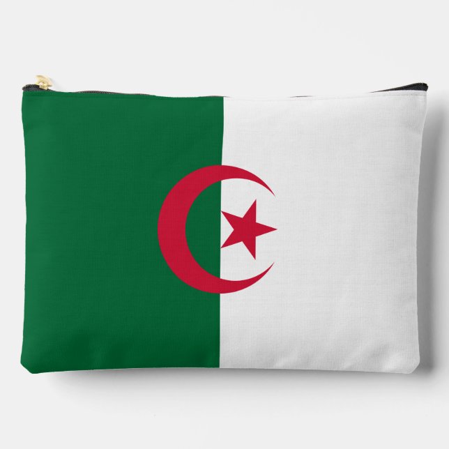 Print Cut Sew Bag with flag of Algeria (Front)