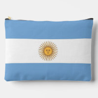 Print Cut Sew Bag with flag of Argentina
