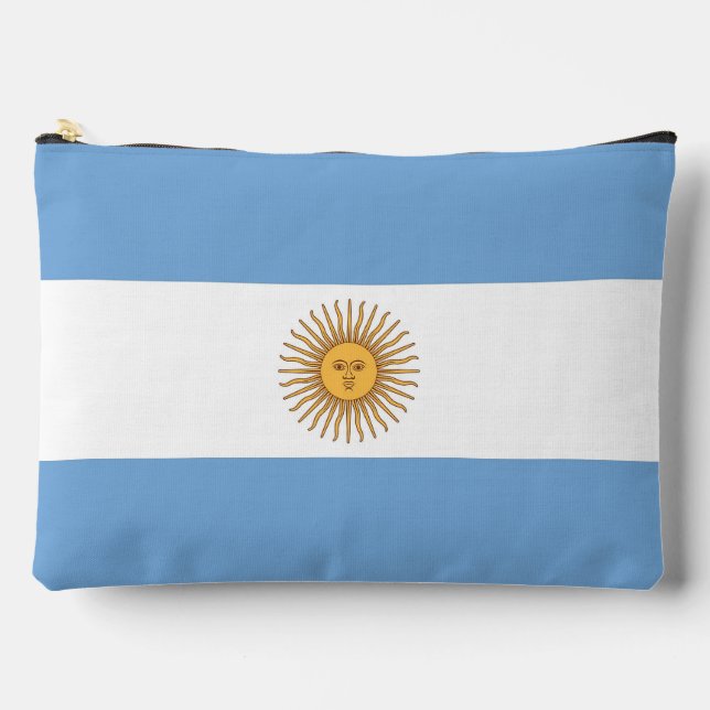 Print Cut Sew Bag with flag of Argentina (Front)